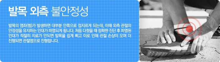 발목외측불안정성